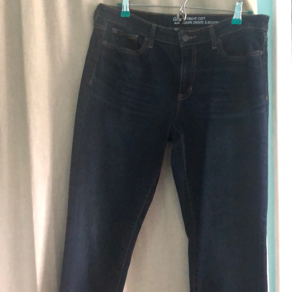 New GAP Straight cuff jeans, size 10/30R